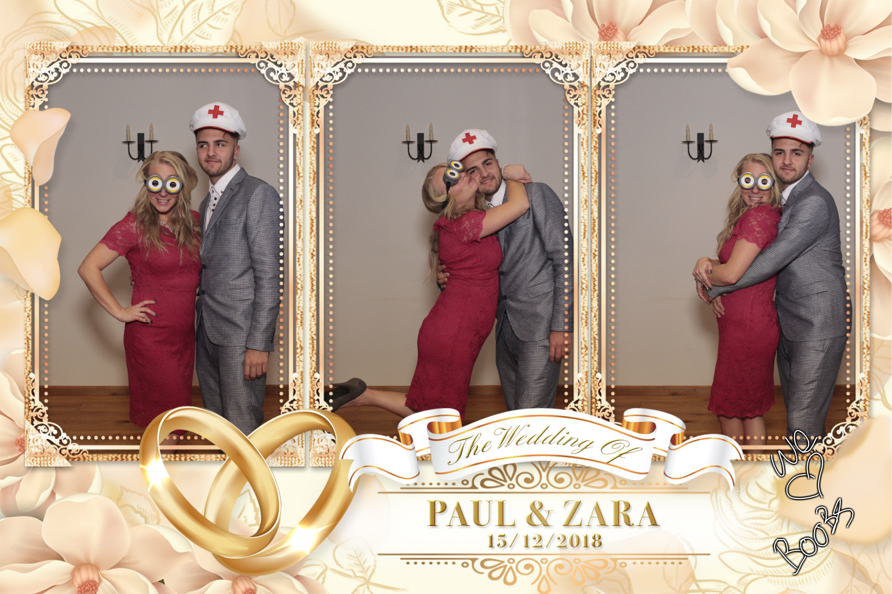 Paul & Zara's Wedding | View more photos from the event at gallery.myphotoboothexperience.co.uk/u/MyPhotoBoothExperienceLtd/Paul-Zaras-Wedding